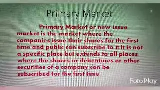 Primary Market 1
