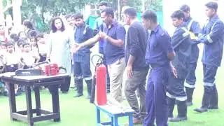Fire Safety Mock Drill at Khyati World School