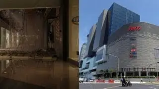 Singapore's JEM mall ceiling collapse injures three
