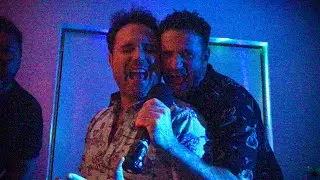 Supernatural Cast Karaoke AHBL Xmas 5 Carry on my Wayward Son