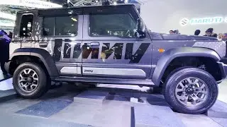 Новый 2023 Suzuki Jimny 5-Door - внедорожник Интерьер и экстерьер