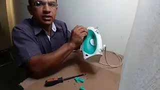 Ferro a vapor Black & Decker como desmontar e consertar