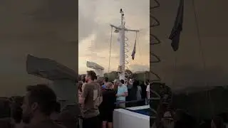 Water Elevator Lifting Ship to Cross the Panama Canal #amazing #adventure #fun  #education #shorts
