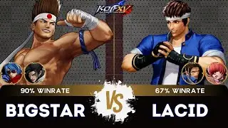 KOF XV ▰ BIGSTAR [KOR] (Joe/Haohmaru/Krohnen) 🆚 LACID (Shingo/Robert/Shermie) 🎞️Replay Match - 1/26