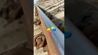 Train 🚂 vs 4 Colour Ludo guti 😱What happened next..?