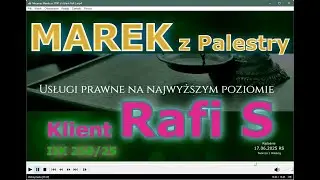 Zablokowany w Polsce - Mecenas Marek za 3700 zł i klient Rafi S