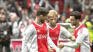Pes 2019 De Jong Goal Ajax - Vitesse Eredivisie Smoke Patch EXECO19 Full Manual