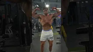 8 WEEKS OUT, FIRST REAL BODYBUILDING SHOW😈 WHAT DO YALL THINK?? #bodybuilding #musclegym