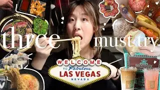 3 UNIQUE MUST-TRY NOMS in LAS VEGAS 🍱 what I eat in a weekend vlog ✌🏻