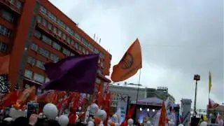 Manifistation Sakharova Prospect Moscow 24 December 2011 part 1