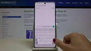 How to Change Keyboard Language in SAMSUNG Galaxy Note 20 &ndash; Find Keyboard Dictionary