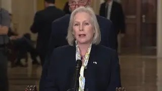 Sen. Gillibrand at the Senate Stakeout 10/31