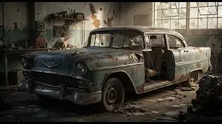 1955 Chevrolet Bel Air Complete Restoration - 50s American Dream Car Rebuild | ASMR Classic