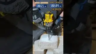 💪 RIDGID OCTANE VS  DEWALT XR Hammer Drill Mode!
