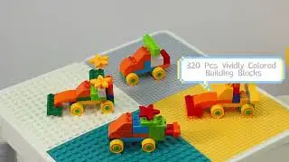 Assembly Guide: Gleamkid Kids Activity Table & Chair Set | STEM Learning Playset for Ages 3-10