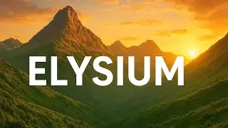 Elysium ☀️ | Where Mountains Touch the Light #panaroma #cinematicnature #dronecamera 