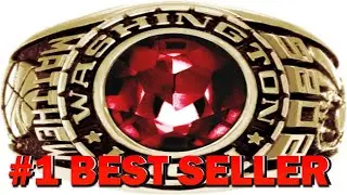 ArtCarved Men's Customizable Large Traditional Class Ring with Oval Stone & Individuall - B0CGMLG9T4