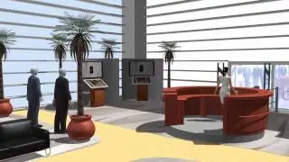 3D Animation of Shopping Center ca4d.com client: Sankt Gallen University