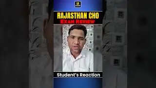Rajasthan CHO Exam Review #shorts #utkarshnursing #rajasthancho #examreview