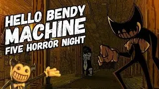 Hello Bendy Machine Five Horror Nights From BATIM Rip-off Mobile Game