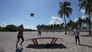 TRAINING VLOG #69 TeqBall in South Beach Miami w/Raj Brahmbhatt