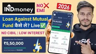 Loan Against Mutual Fund Kaise Le? | INDMoney Insta Plus Loan Live Process & Charges 2026