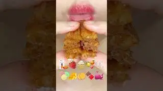ASMR DESSERT EMOJI FOOD 이모지 먹방 (sped up)