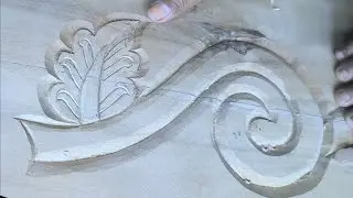 Hand work technique door design / step by step design guide pert 2 #design #technique #woodwork