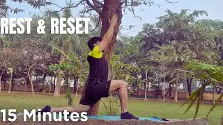 Rest & Reset Morning Yoga Routine | 15 Min Recovery Workout at Home
