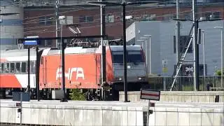 186 115, NS Hi Speed Fyra arriveert, Amsterdam Centraal , 30-5-2012