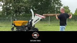 Wood Chipper / Shredder Lumag HC15L 15hp Petrol
