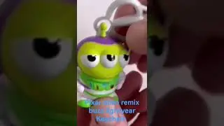 pixar alien remix buzz lightyear Keychain
