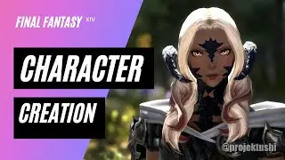 FFXIV Endwalker 🐉 Au Ra Xaela Female (Face 4) Character Creation Guide