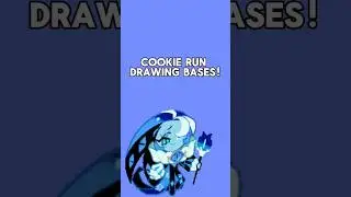 Cookie Run Drawing Bases FREE TO USE! #crk #cookierun #cookierunkingdom #shadowmilk #crkedit