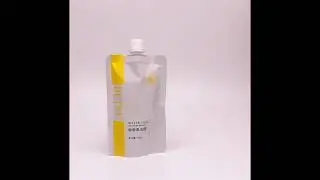 OEM factory baby food silver foil spout pouch cap bag