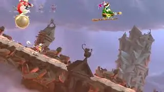 Rayman Legends (4 Players) #54 Living Death Party: Grannies World Tour