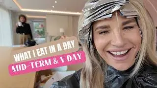 WHAT I EAT IN A DAY | Back to Ireland, Mid-Term & Valentine&rsquo;s Day