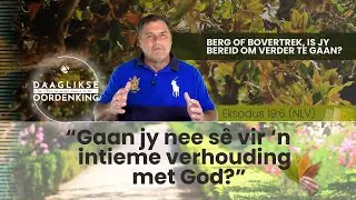 Daaglikse Oordenking - 22 Oktober 2025