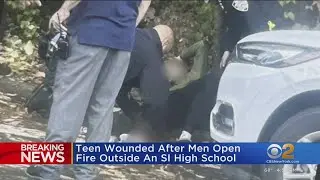 Teen wounded after men open fire outside a Staten Island high school