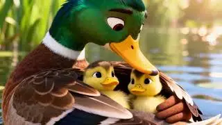 The Duck Family's Adventure  #FamilyAdventure #AnimalRescue #moralstories #adventurestories #cute