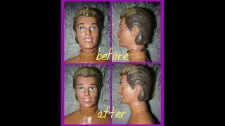 How to fix older Ken doll necks