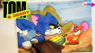 TOM AND JERRY | SKETCH | DRAWING | world famous cartoon series  |  Artoon Academy