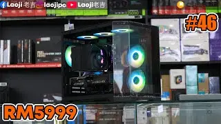 Tecware VX Trinity M AMD Ryzen 5 7500F RTX 5070 GAMING PC BUILD IN 2025 MALAYSIA | Laoji老吉