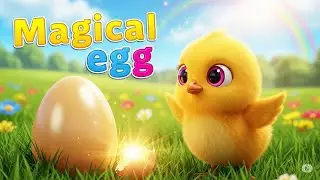 Chunnu Aur Anokha Anda 🥚✨ | Baby Chick Finds a Magical Egg | प्यारी जानवरों की कहानी