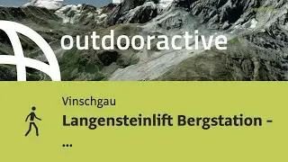 Wanderung im Vinschgau: Langensteinlift Bergstation - Hintergrath&uuml;tte