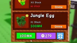 Jandel Update New JUNGLE EGG? But... (Grow a Garden)