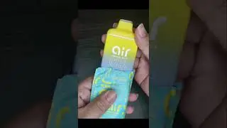 Air Disposable Pod 6000 puffs unboxing