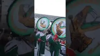 FAMU MARCHING 100 &ldquo; Tribute To Bob Marley &ldquo; percussion view @ Florida Classic