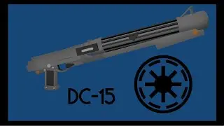 DC 15 Blaster Modelling Timelapse