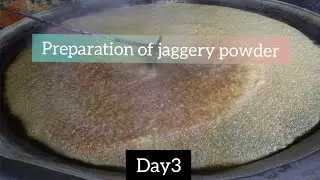 #jaggerypowdermaking #countrywheelmaking #30dayvideochallengetamil |Day3|